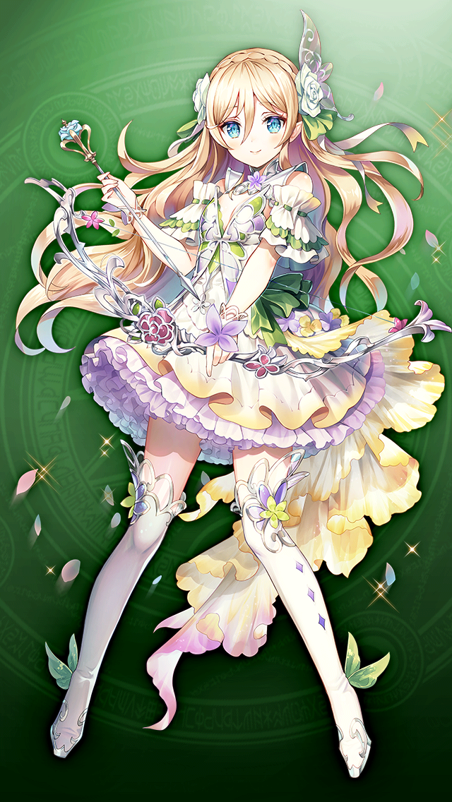格林笔记、艾琳娜·林雷斯 (格林笔记)、eleanor linless (repage) (grimms notes) 1名女孩 金发 蓝眼 弓（武器） 胸部镂空