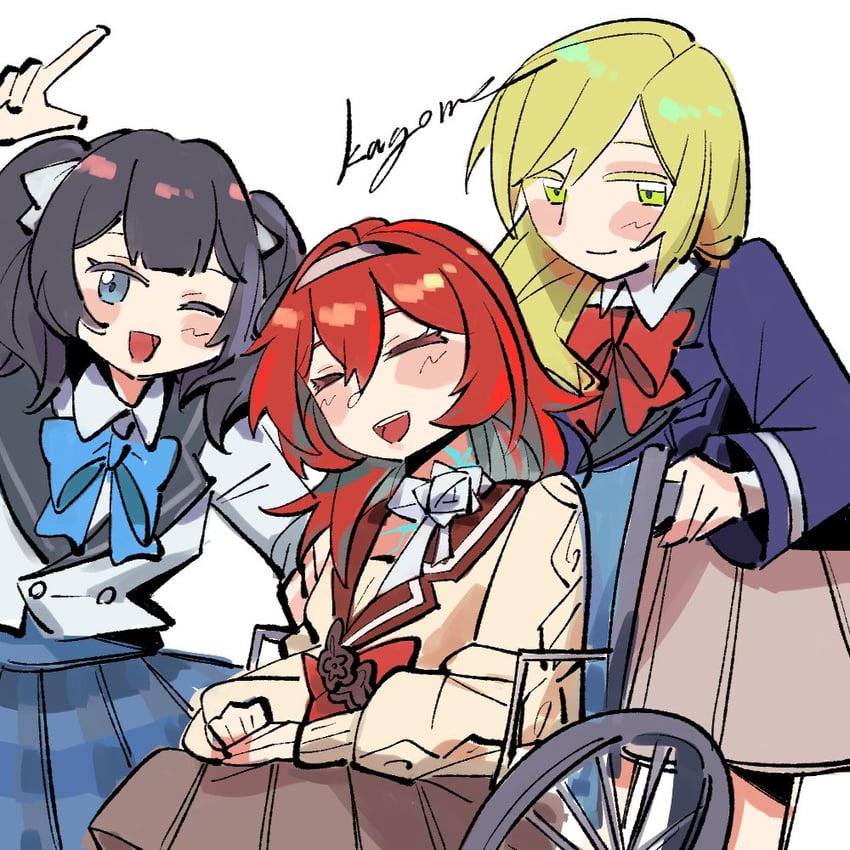 崩坏：星穹铁道、崩坏系列、belle (honkai: star rail) 3人女子 :D 微笑 微笑 幼化
