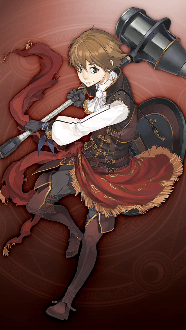 格林笔记、jim hawkins (grimms notes)、jim hawkins (shinsei) (grimms notes) 1名男孩 黑色手套 黑裤子 黑色马甲 靴子