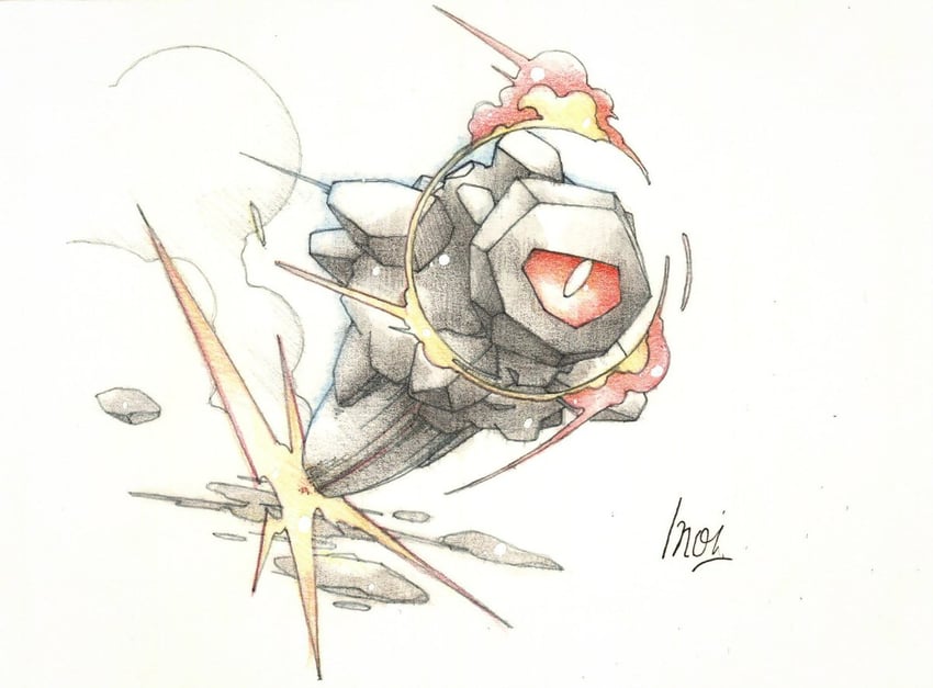 宝可梦、小炭仔 有色巩膜 火 全身 heat crash (pokemon) 无人类
