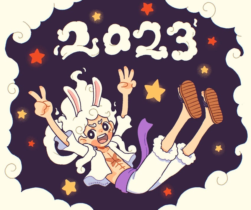 海贼王、蒙奇·D·路飞 1名男孩 2023年 兽耳 亮瞳 十二生肖