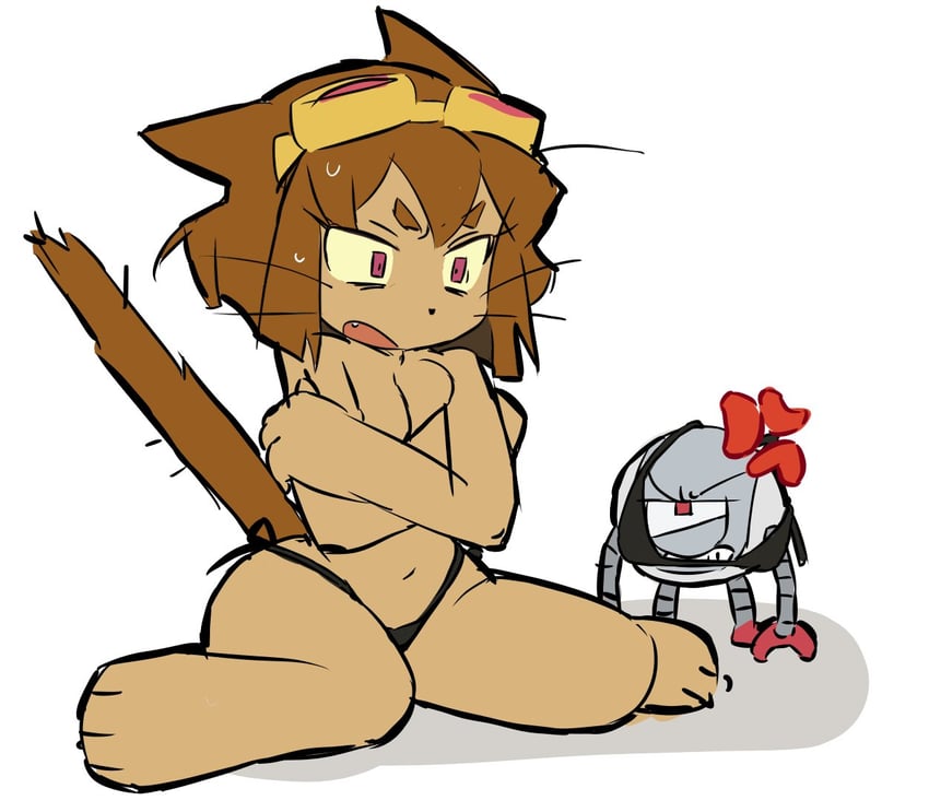 二次元插画 兽迷 女性兽人