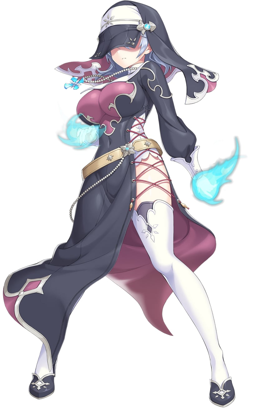 传奇四叶草、rasputin (legend clover) 1名女孩 腰带 乳房 闭嘴 蒙眼/遮眼