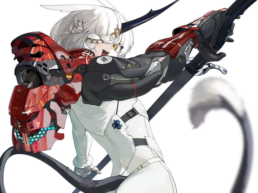 原创 1名女孩 紧身连体衣 牛仔镜头 从后方 发饰