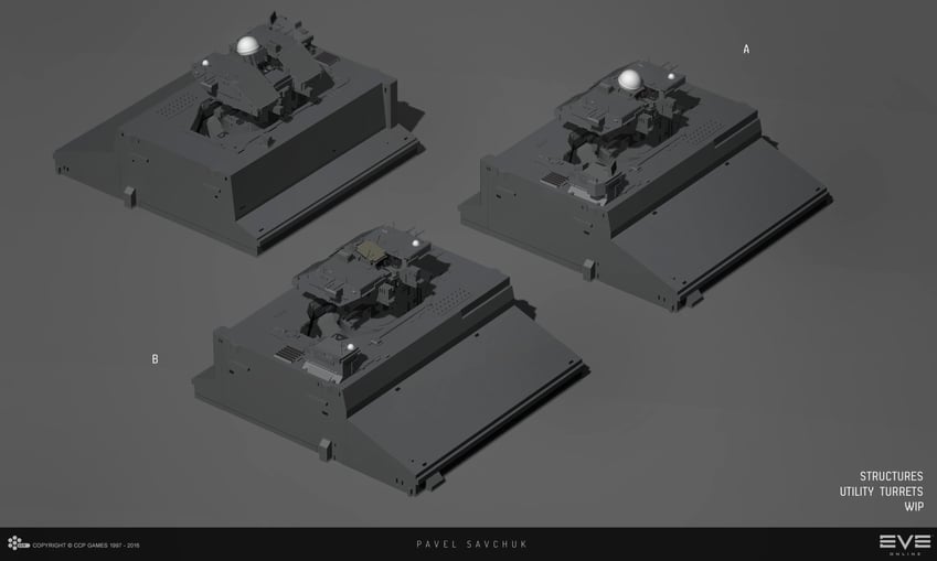 EVE Online 3D 建筑物 公司徽标 公司名称 版权标志