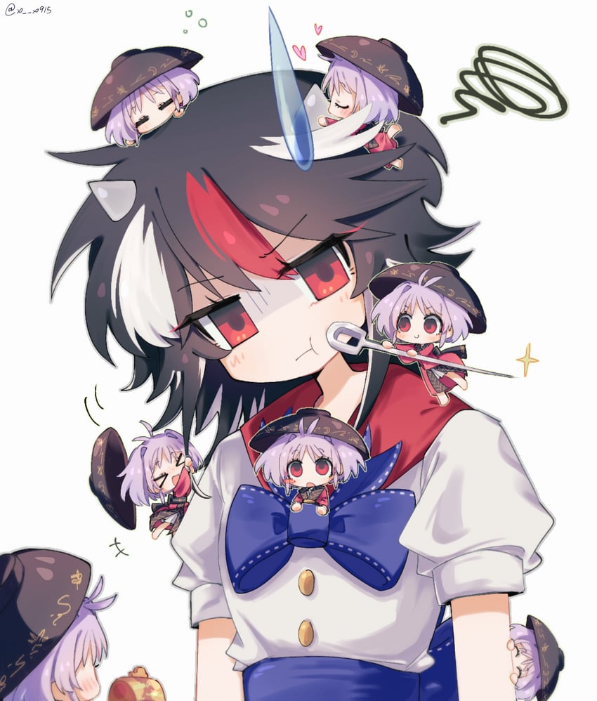 东方Project、鬼人正邪、少名针妙丸 +++ 6个以上女孩 :D :t 闭眼挤眼