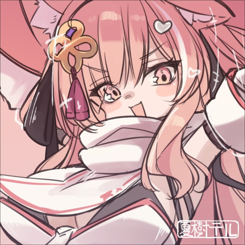 VRChat 1名女孩 :D 兽耳毛 兽耳 腋下