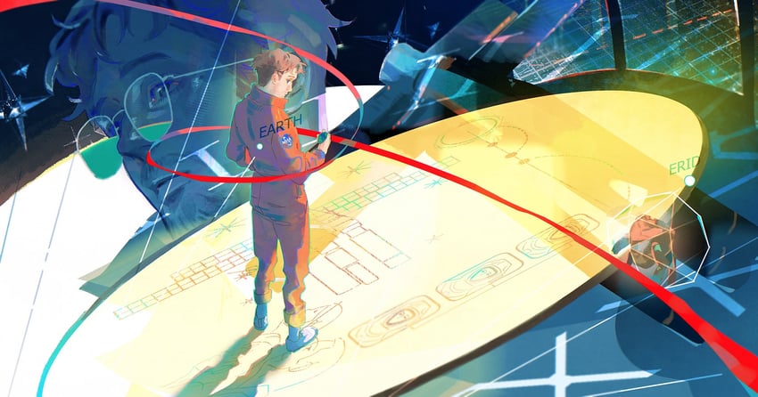 挽救计划、洛奇 (挽救计划)、莱兰·格雷斯 1名男孩 外星人 宇航员 胡子 胡茬
