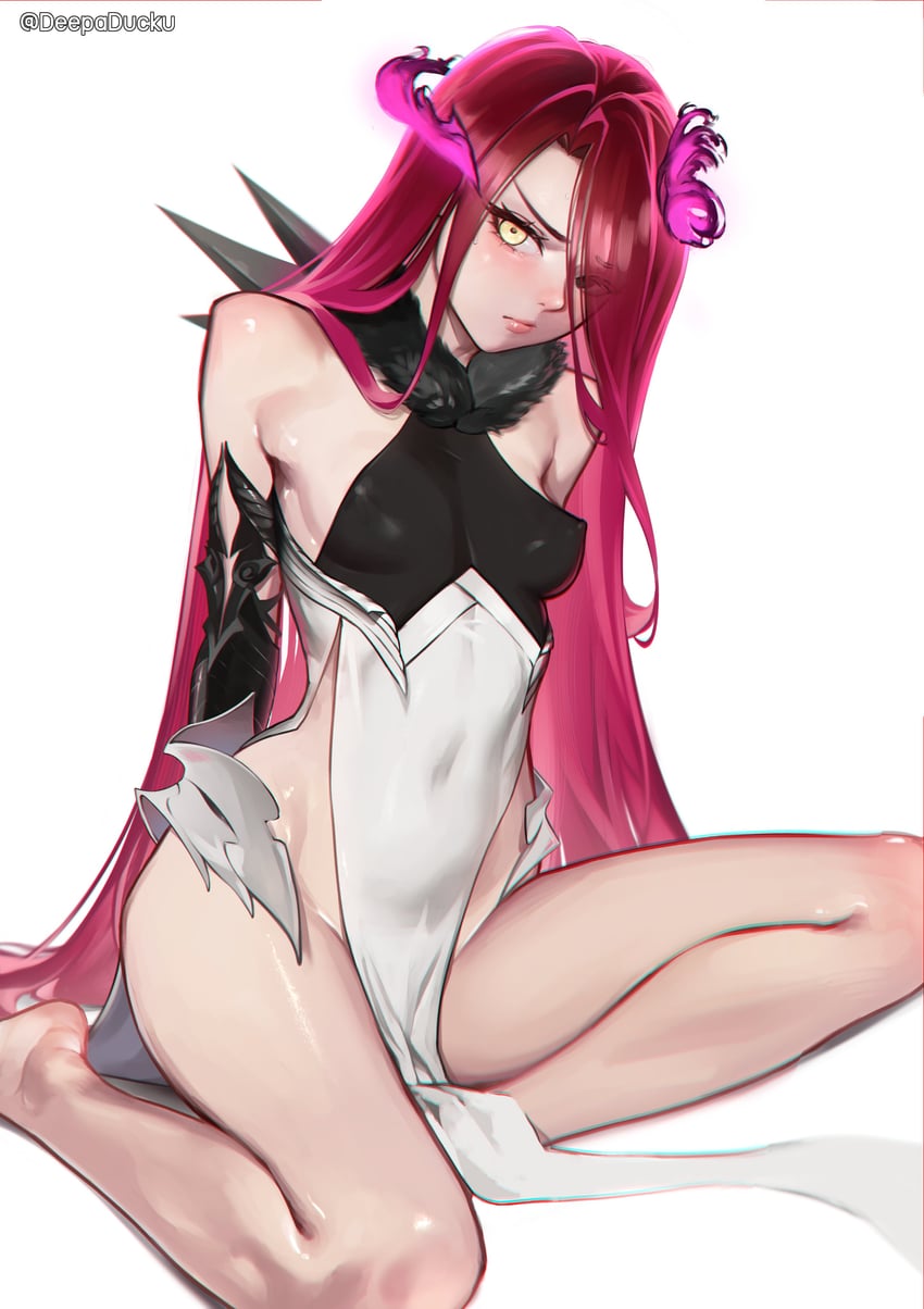 Fate/Grand Order、Fate系列、堤丰·厄斐墨洛斯 (Fate) 作者名 裸腿 露肩 乳房 全身
