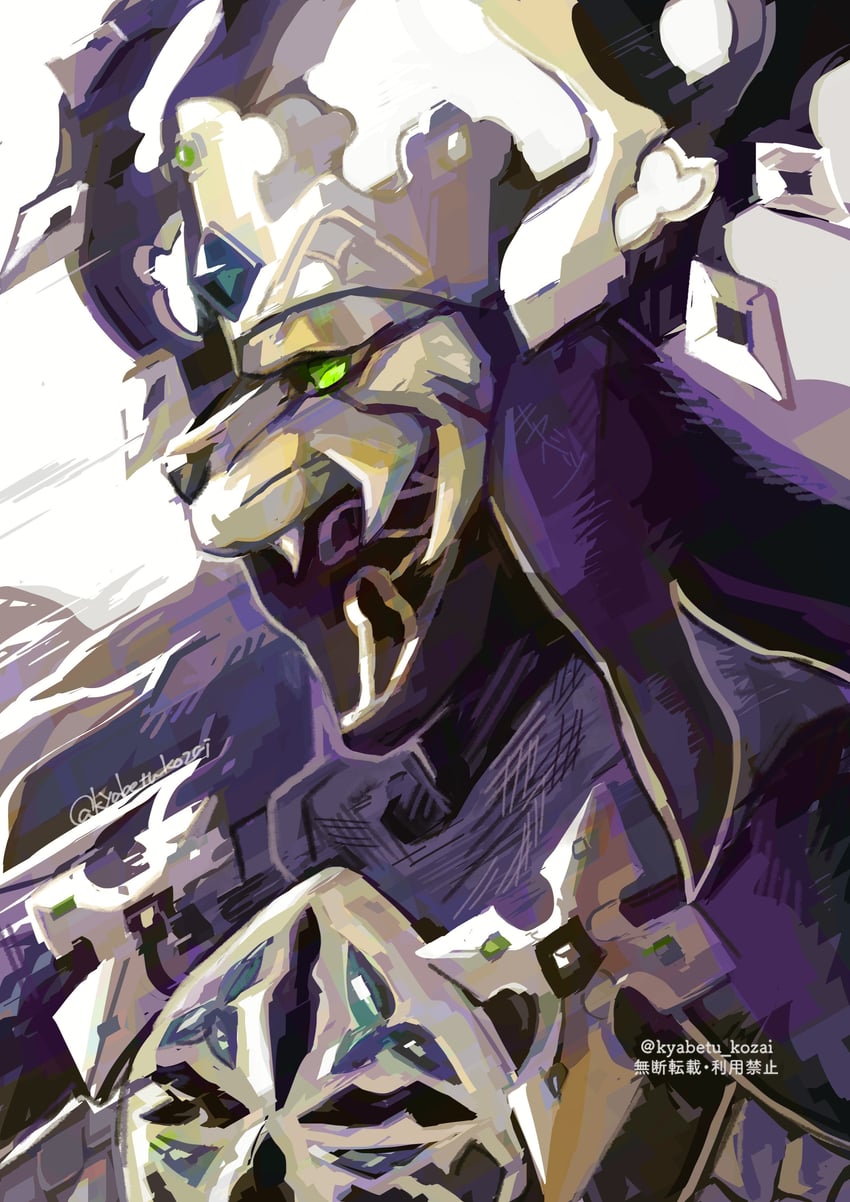 Fate/Grand Order、Fate系列、black lion (fate) 1名男孩 作者名 皇冠 假角 宝石