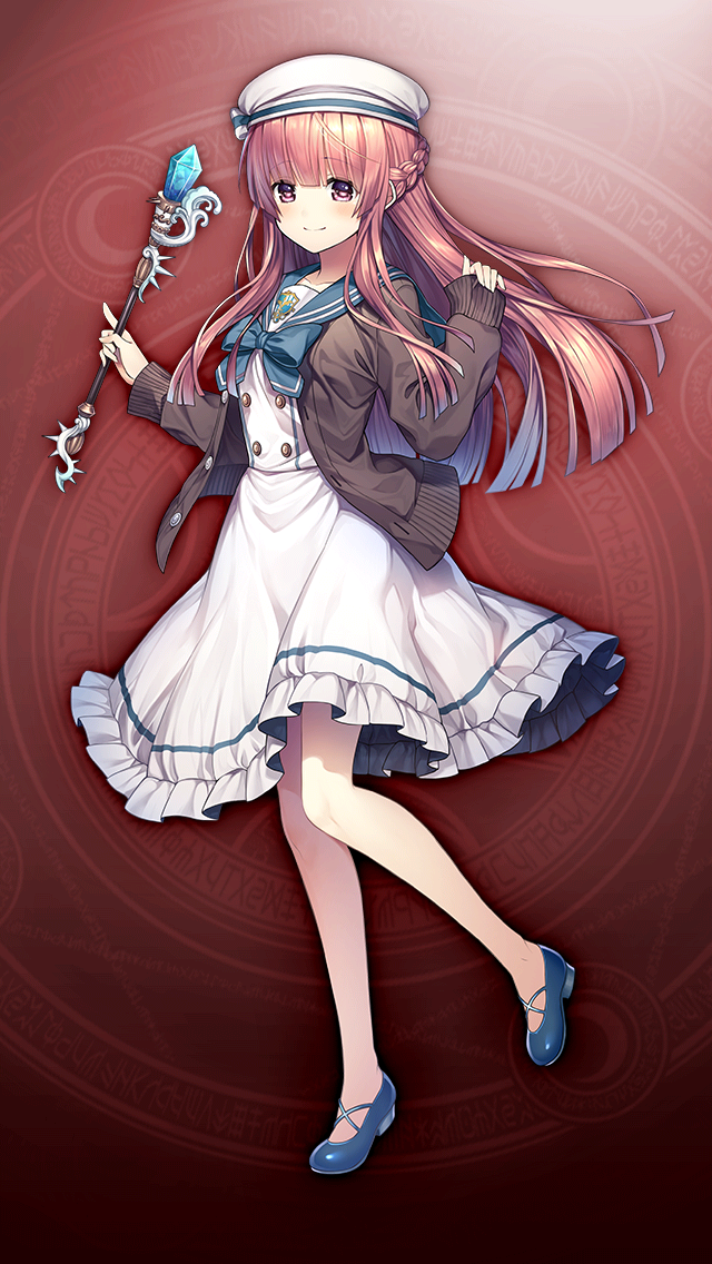 格林笔记、juliet (gakuen) (grimms notes)、朱丽叶 (格林笔记) 1名女孩 蓝色宝石 蓝色水手领 蓝色鞋子 闭嘴