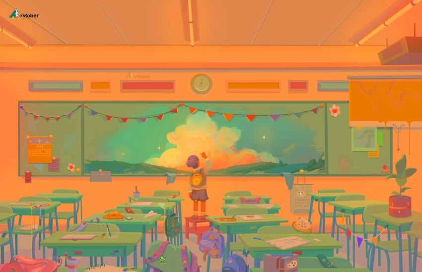 原创 1名男孩 指针时钟 作者名 背包 包