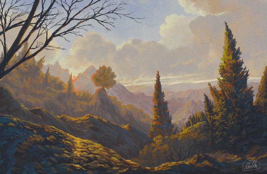 原创 枯树 云 多云天空 白天 风景