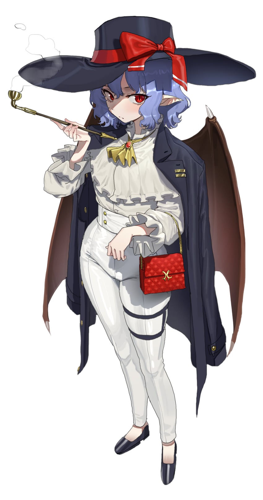 东方Project、蕾米莉亚·斯卡蕾特 1名女孩 替换服装 替换头饰 阿斯科特领巾 包
