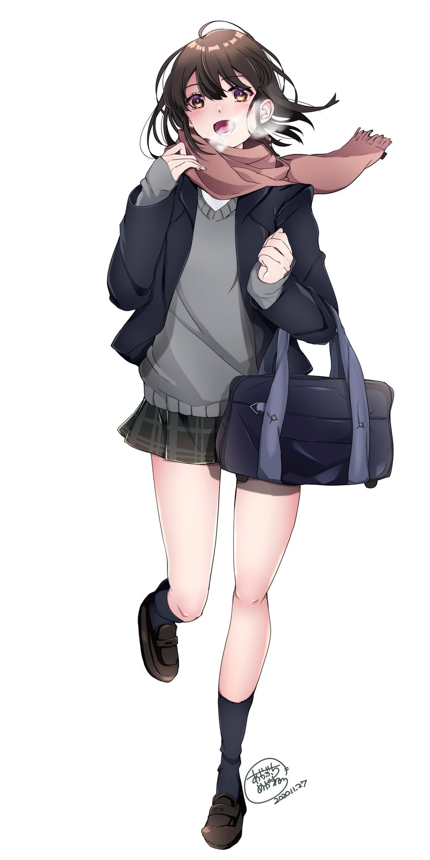 原创 1名女孩 :D 呆毛 作者名 包