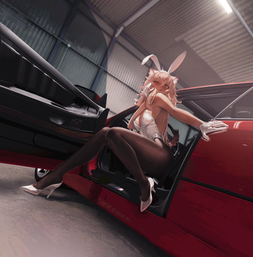 明日方舟、forza horizon 6、砾 (明日方舟) 1名女孩 :p 替换服装 兽耳毛 兽耳