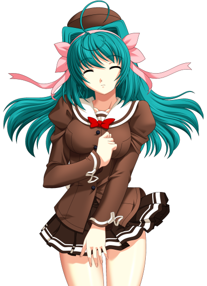 魔法战士 (系列)、魔法战士雷姆缇雅骑士、ayahime kurumi 1名女孩 2000年代风格 呆毛 水色发 蝴蝶结