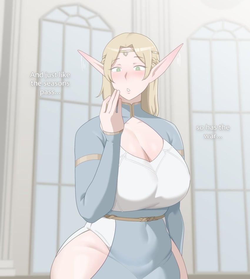 原创 1名女孩 金发 乳房 服装镂空 遮盖肚脐