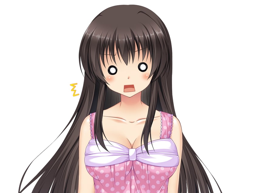 梦见颊！、mikami juri 呆滞脸 1名女孩 笑眼 黑发 脸红