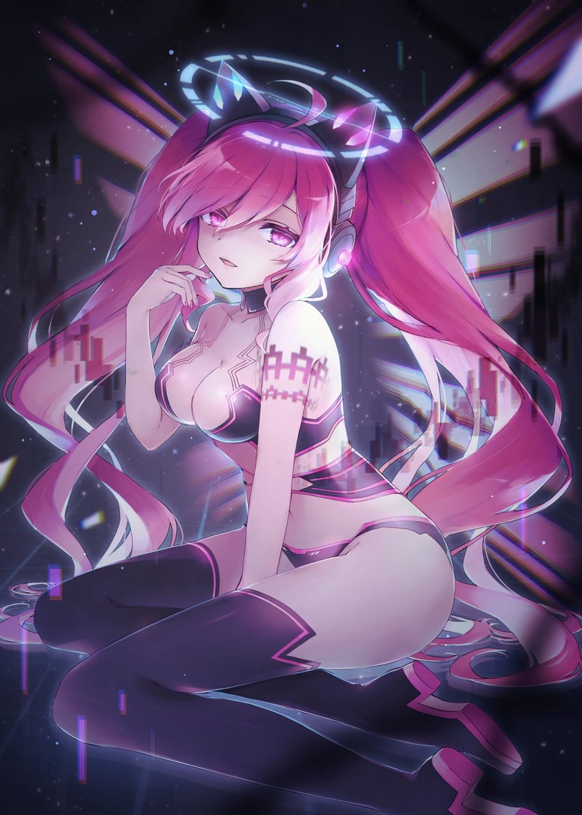 Bemani、音律炫动、Rasis 1名女孩 比基尼 黑色比基尼 黑色靴子 靴子