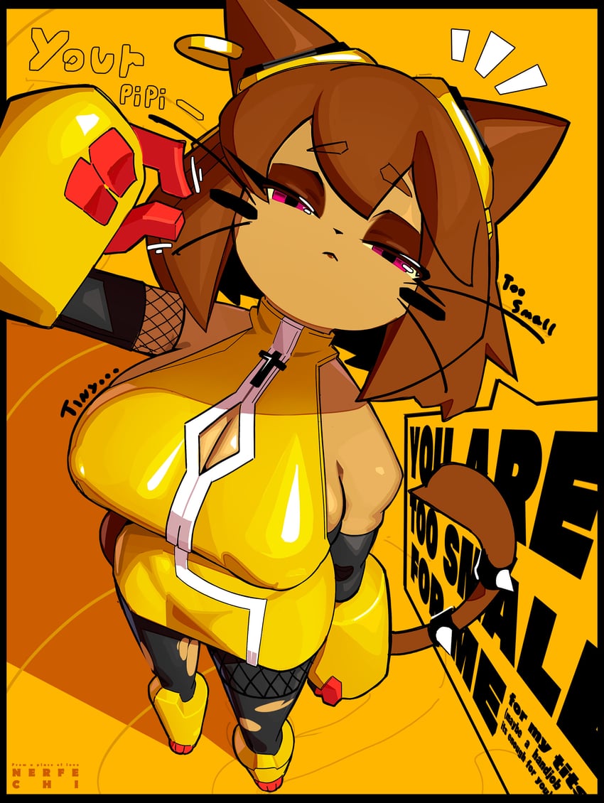 Gameoverse、Kit Bodega 1名女孩 兽耳 露肩 黑色连裤袜 乳房