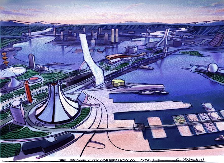 皇牌空战、皇牌空战3 桥 城市 地平线 山峦地平线 无人类