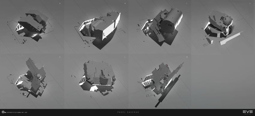 EVE Online 建筑物 公司徽标 公司名称 版权标志 版权名