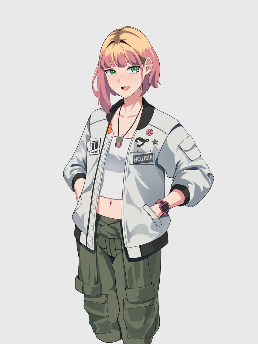 皇牌空战、皇牌空战8、tasha (ace combat) 1名女孩 :D 金发 乳房 工装裤