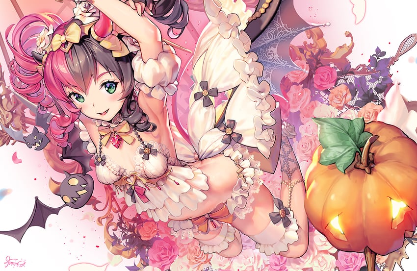 天命之子、medb (destiny child) 1名女孩 手放在背后 腋下 举起双手 屁股