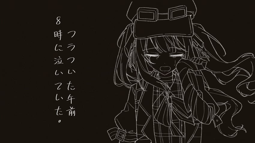 魔法少女的小镇审判、黑部奈乃花 手臂带 包扎的手臂 缠绷带的手 绷带 黑色背景