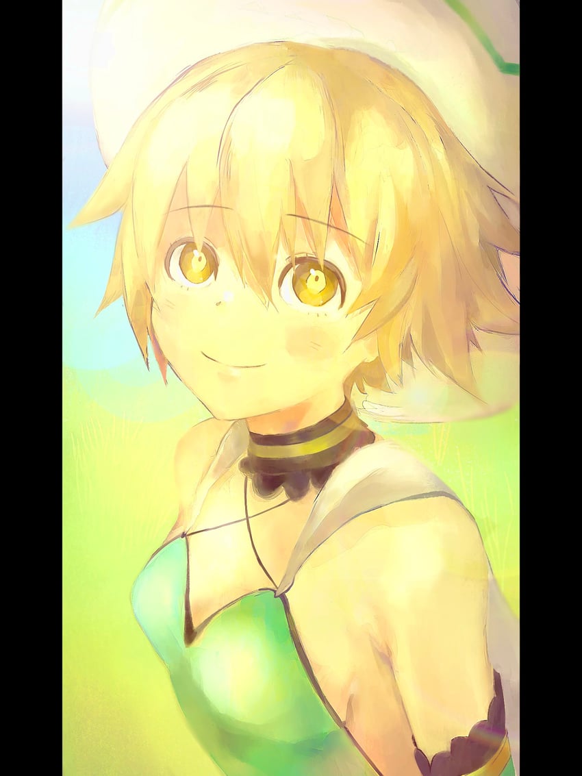 .hack//、.hack//G.U.、阿特利 (.hack//) 1名女孩 黑框 金发 边框 假领