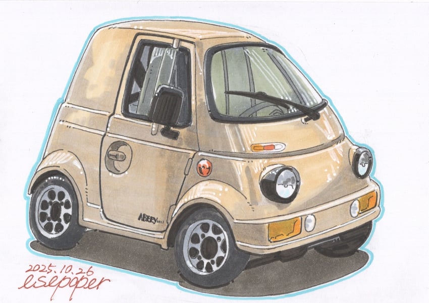 原创 汽车 有日期 microcar 机动车 无人类