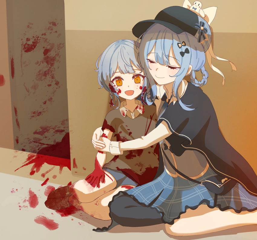 魔法少女的小镇审判、立花雪莉 2名女孩 :D 幼化 不对称腿部穿着 包