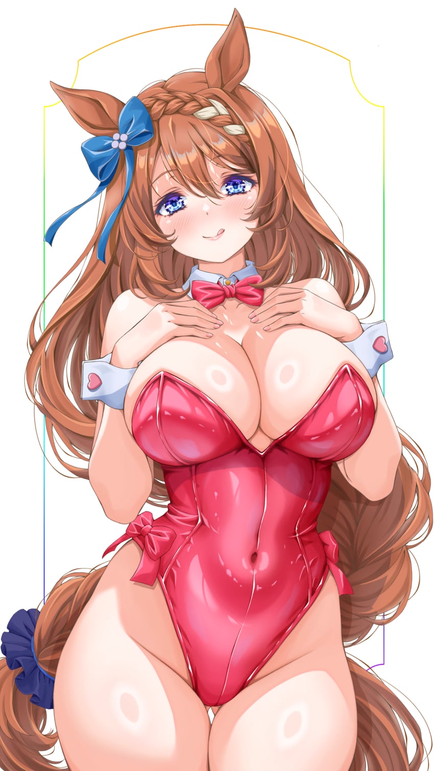 赛马娘、超级小海湾 (赛马娘) 乳房 马娘 巨乳 非传统兔女郎 丰满