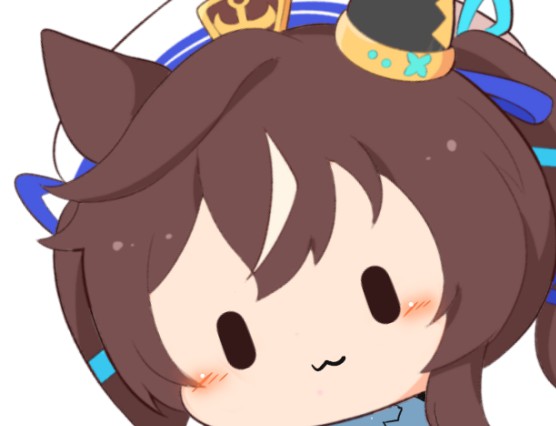 赛马娘、维布罗斯 (赛马娘) 1名女孩 猫脸笑 兽耳 脸红 棕发