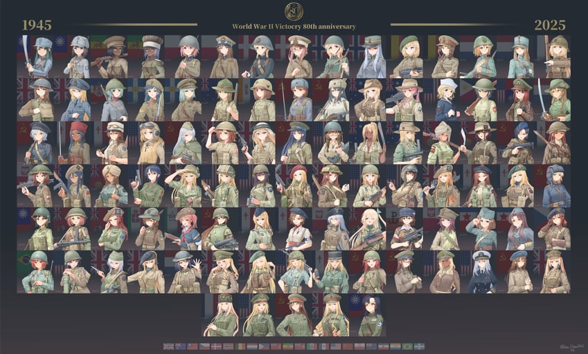 原创 贝雷帽 英文文本 枪 帽子 头盔