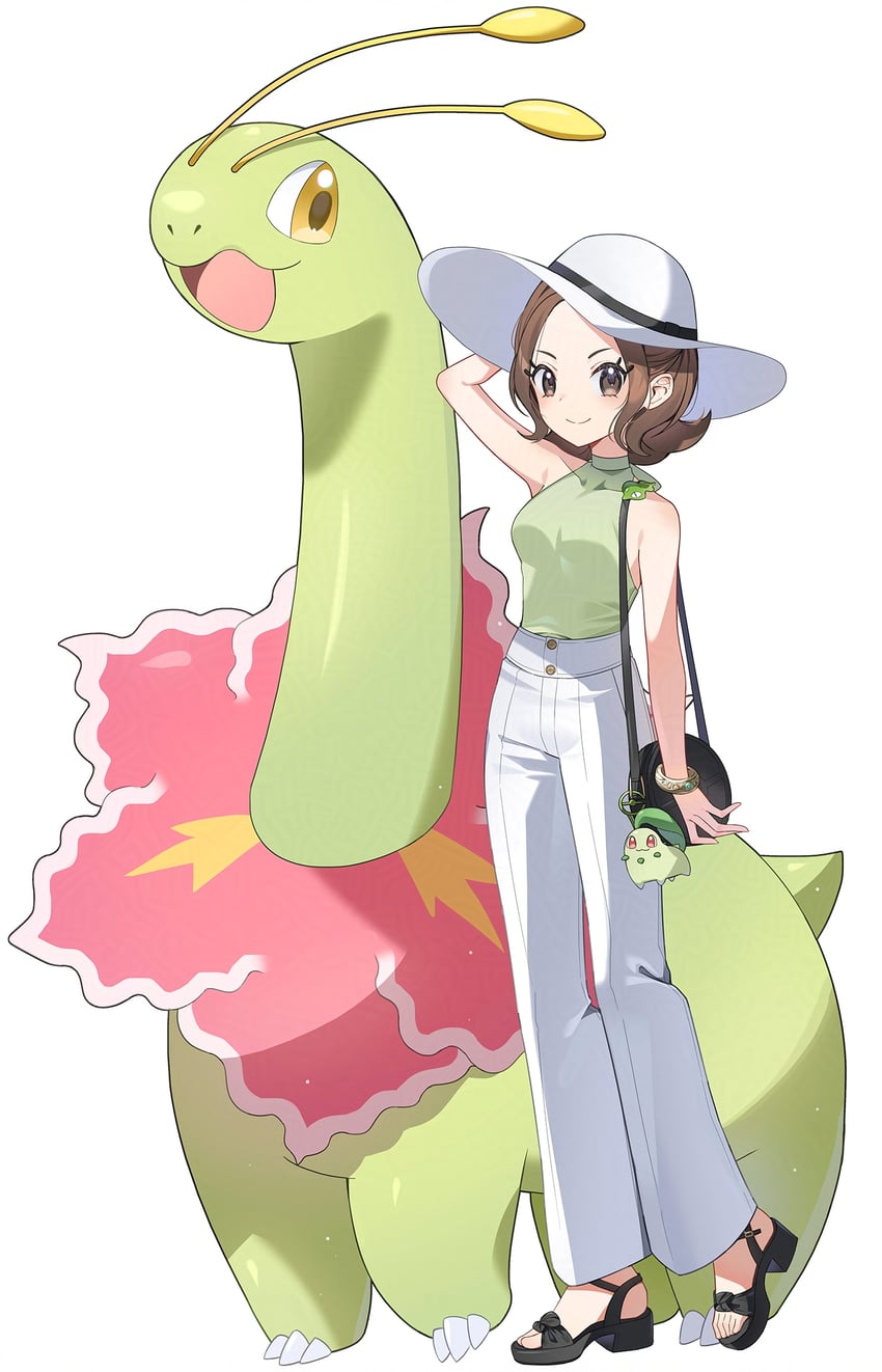 宝可梦、宝可梦传说：Z-A、托姆 (宝可梦)/Meloetta 1名女孩 触角 包 包包挂饰 露肩