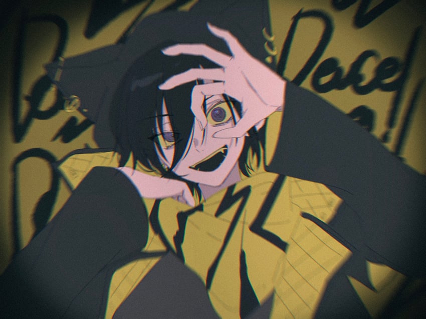 HOLOSTARS、交通堵塞（Vocaloid）、奏手一 1名男孩 @_@ 动物兜帽 有色巩膜 彩色牙齿