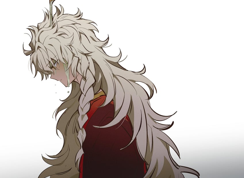 Fate/Grand Order、Fate系列、所罗门 (Fate) 1名男孩 幼化 辫子 闭嘴 深色皮肤男性