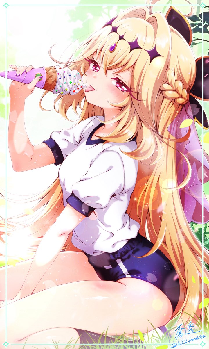 名侦探光之美少女、光之美少女、治愈阿尔卡纳影 1名女孩 :p 呆毛 蓝色布鲁玛 乳房