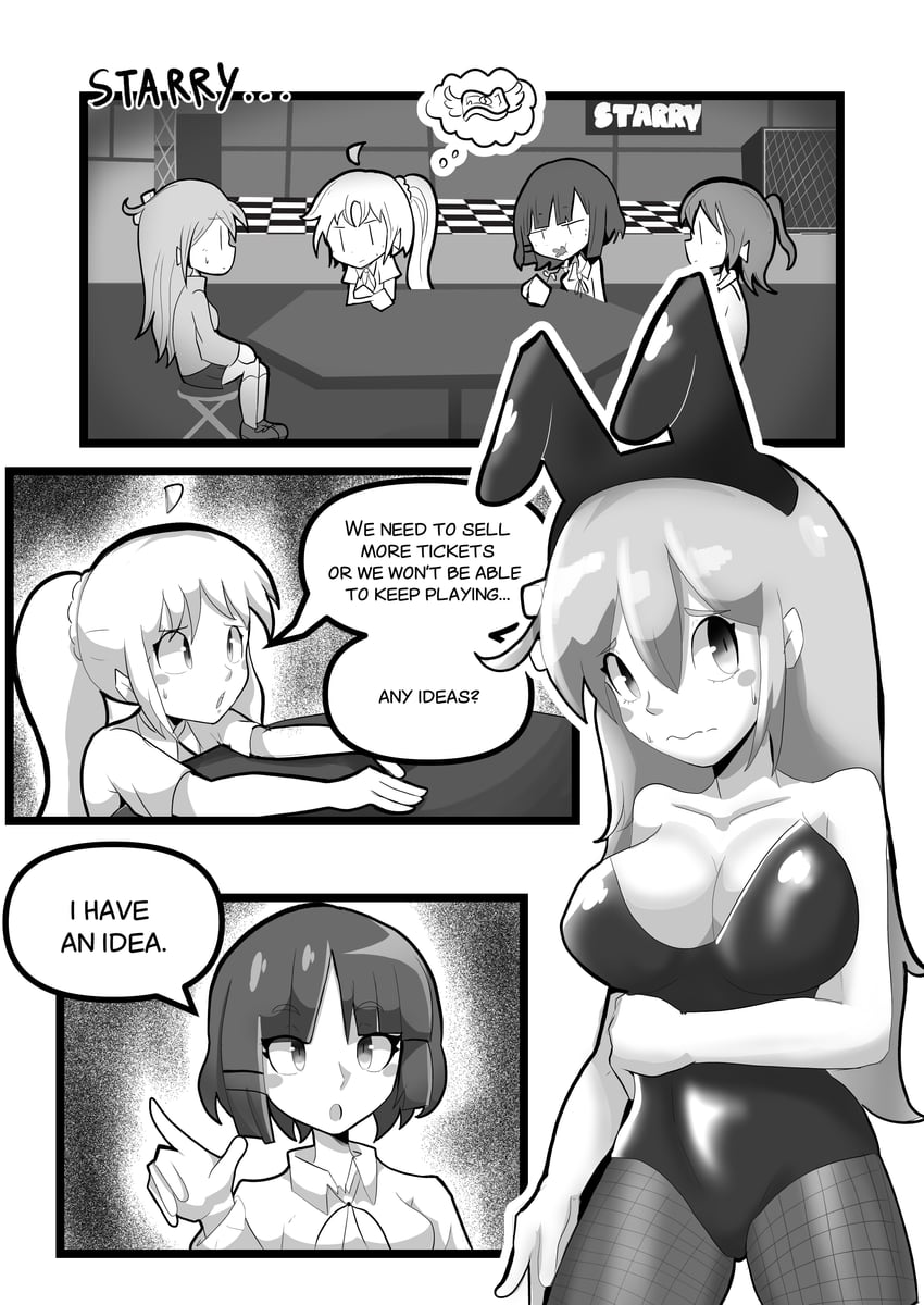 孤独摇滚！、后藤一里、伊地知虹夏 漫画 兔女郎