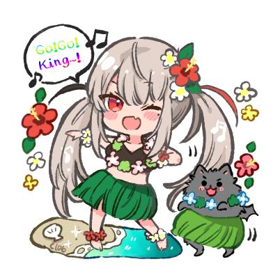 原创、死神 (三户) 1名女孩 :D 微笑 动物 露肩