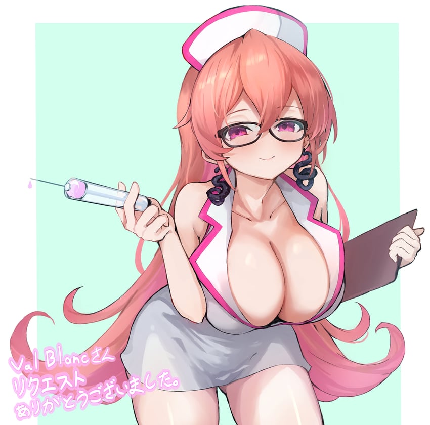 Phase Connect、露妮·鲁兹 1名女孩 乳房 乳沟 写字板 连衣裙