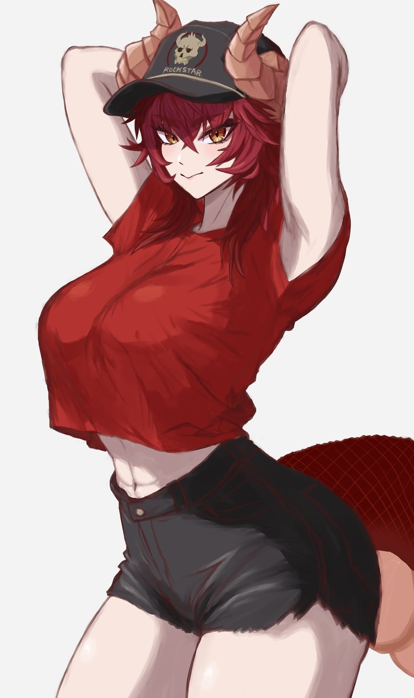 袜子事务所、Zentreya、Zentreya (龙形态) 1名女孩 替换服装 腋下 双手背在身后 举起双手