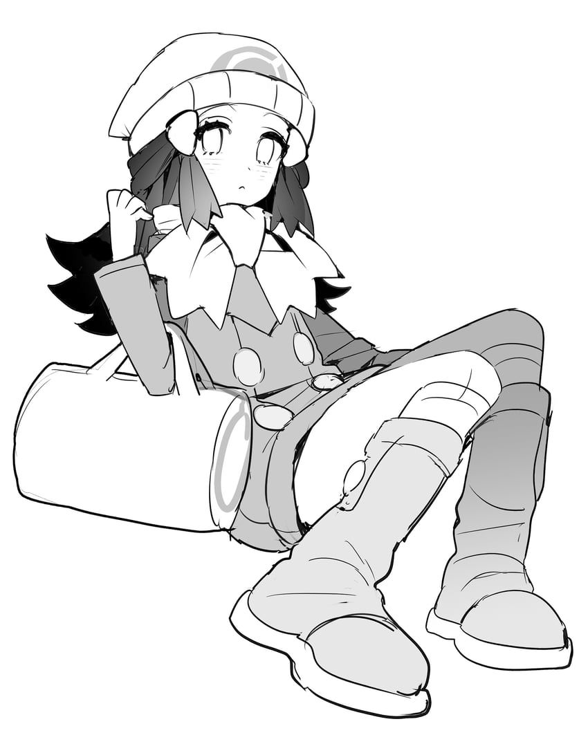 宝可梦、小光 (宝可梦) :< 阿斯科特领巾 包 blank -stare 靴子