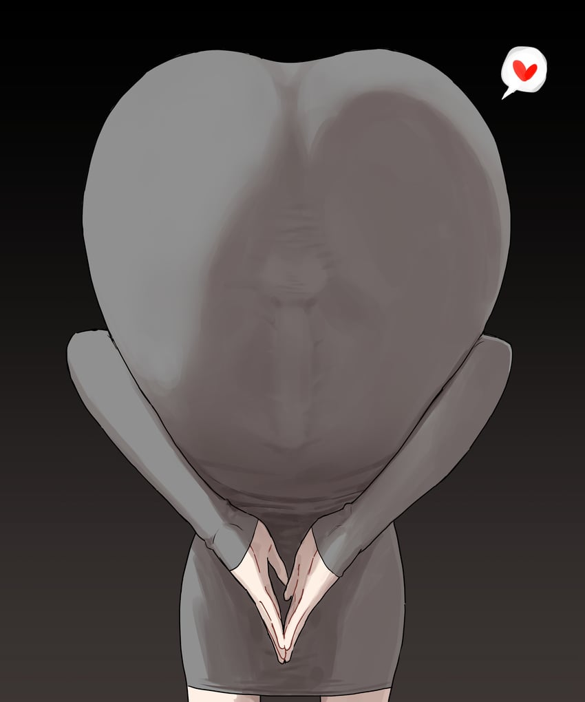 原创 1名女孩 Amen姿势 (梗) 屁股 臀部特写 弯腰