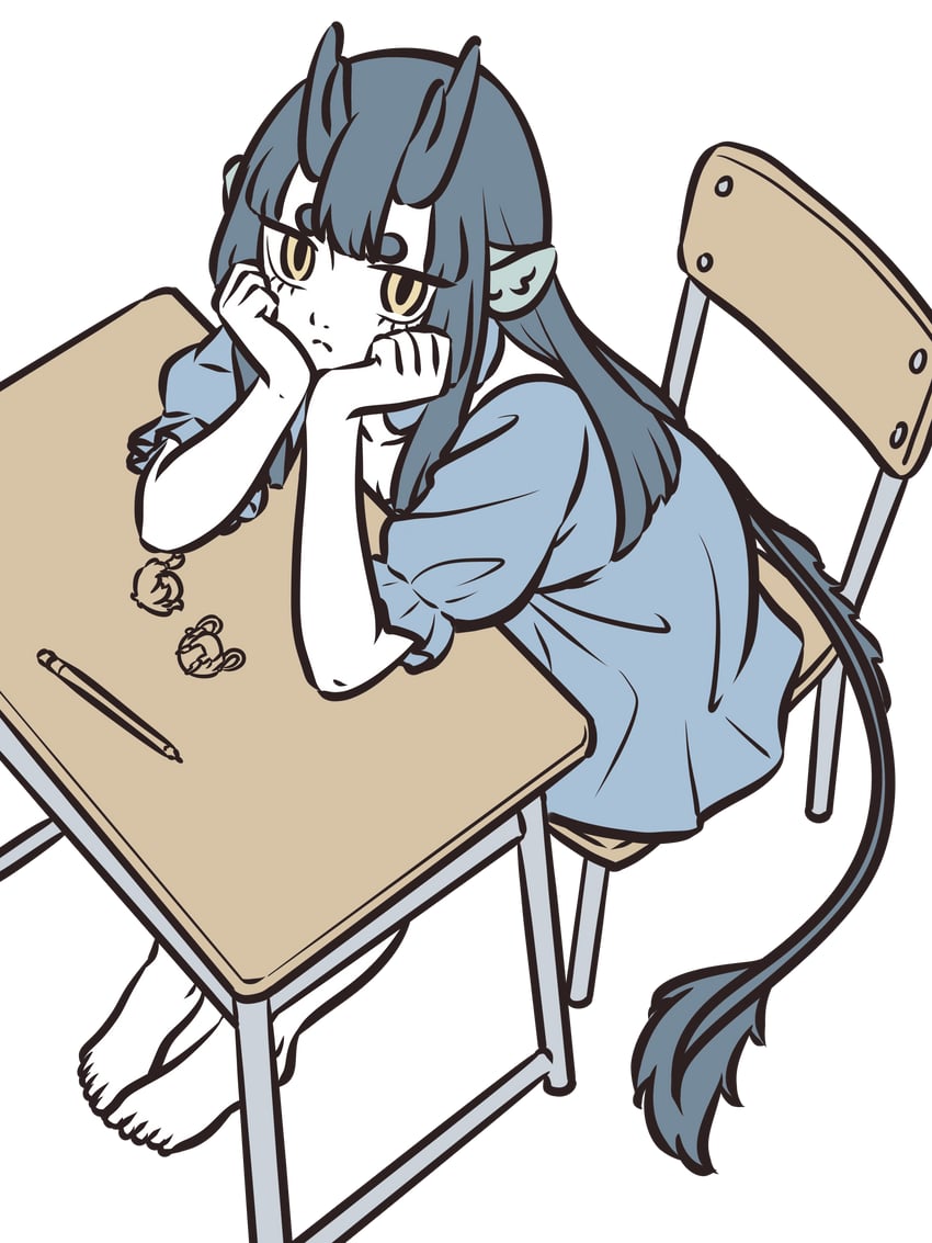 非人哉、longnu (feiren zai) 1名女孩 赤脚 龙 东方龙 脚