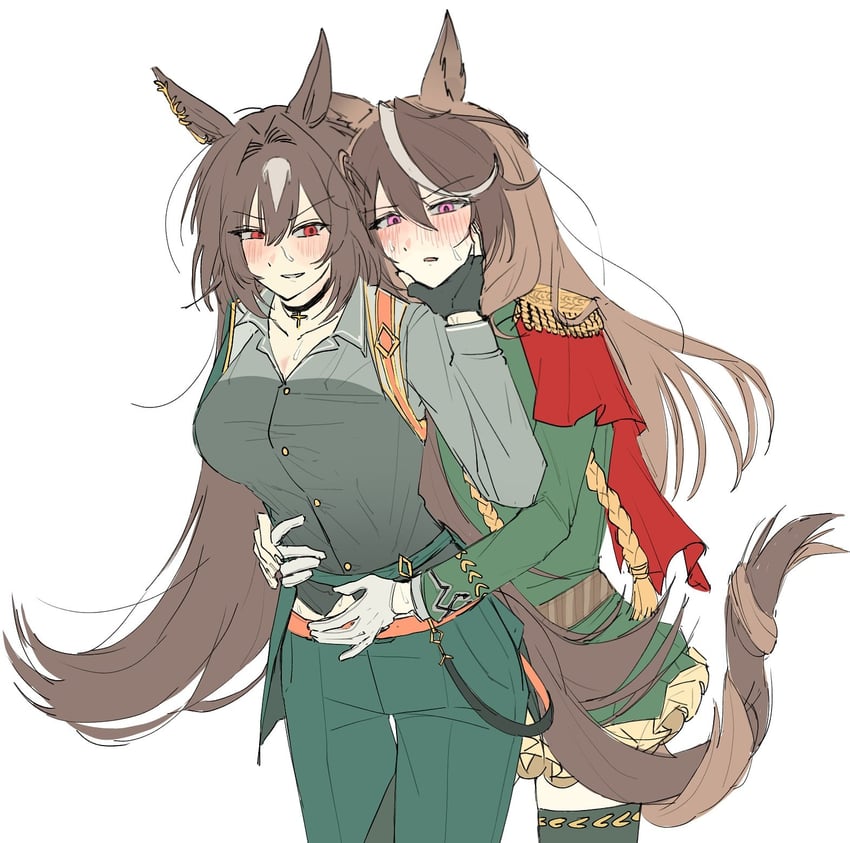 赛马娘、天狼星象征(赛马娘)、鲁道夫象征 (赛马娘) 百合