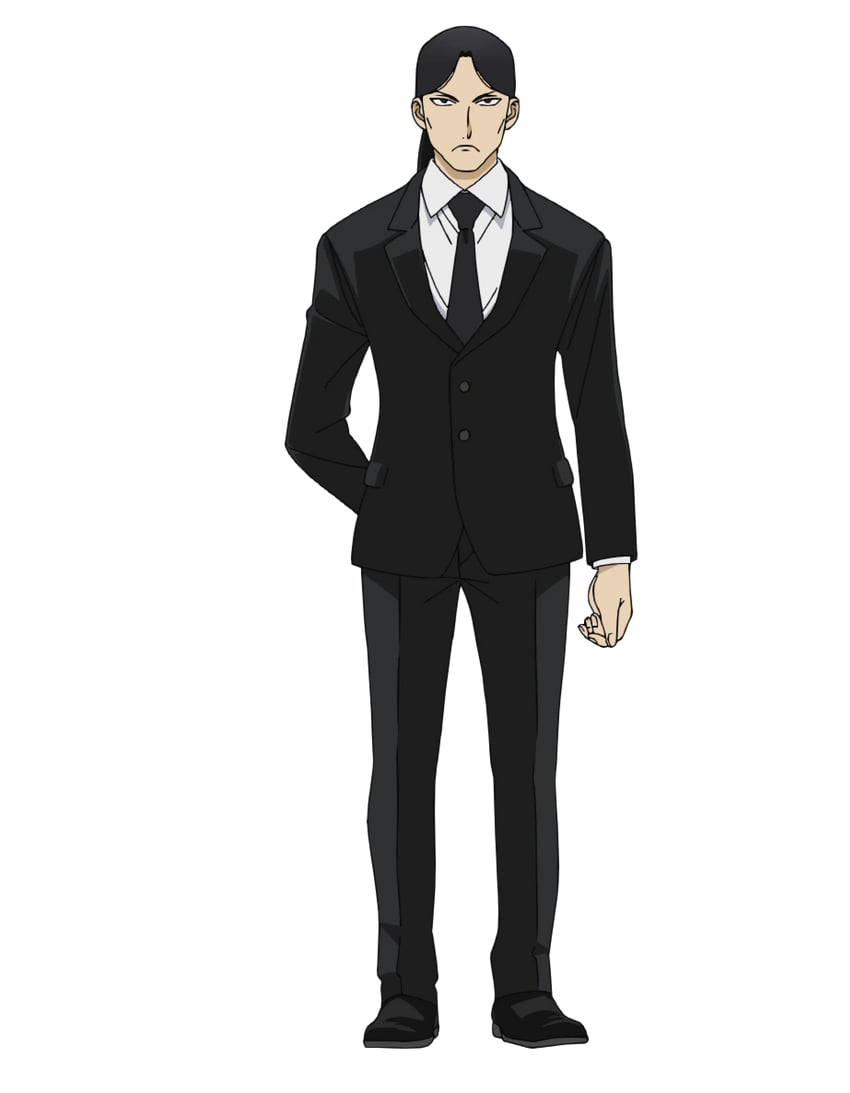黄泉使者、kuroya fuyuki 1名男孩 赛璐珞上色 黑瞳 黑发 黑色夹克