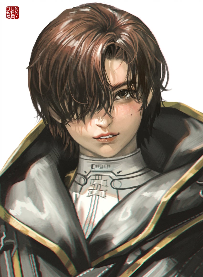 星刃、stellar blade: blood rain、evie (stellar blade) 1名女孩 紧身连体衣 棕眼睛 棕发 斗篷